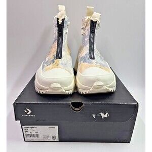 Converse 170776C Run Star Hike Women's Size 7 Washed Florals Shoes NEW With Box